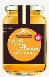 Balkan Wild Raw Honey